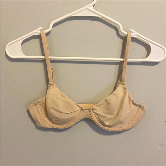 SKIMS FITS EVERYBODY UNLINED Underwire Bra 32B sand - Picture 2 of 7